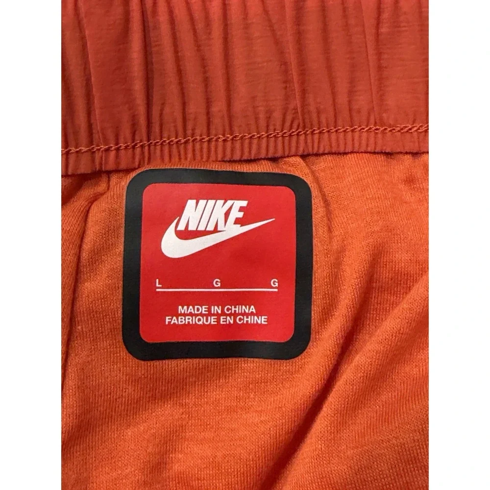 Nike Tech Woven Cargo Pants Orange UPF40 FZ0756-846 Mens Large NWT